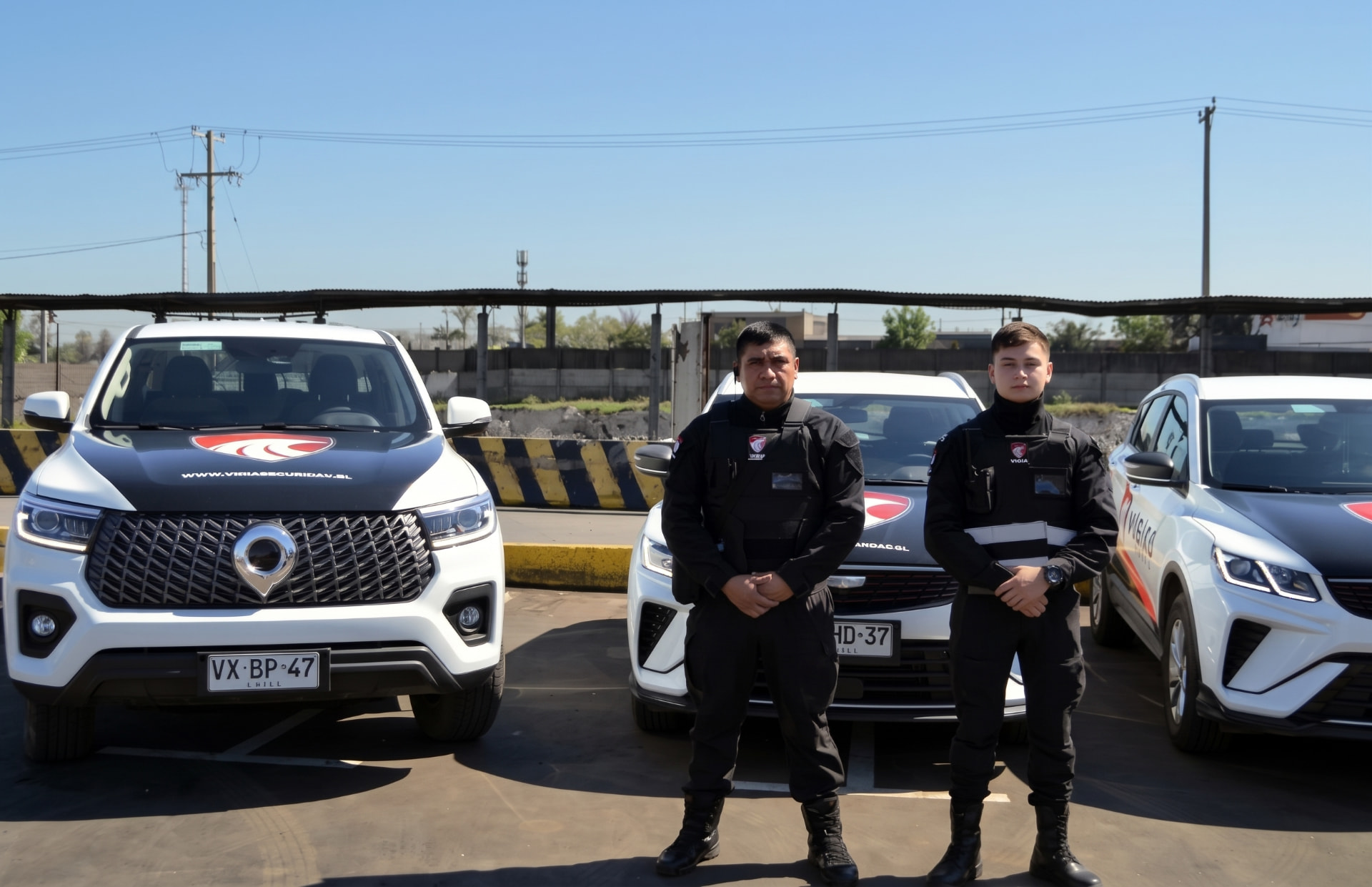 Guardias, vehículos y supervisión: la estructura que sostiene una operación de seguridad