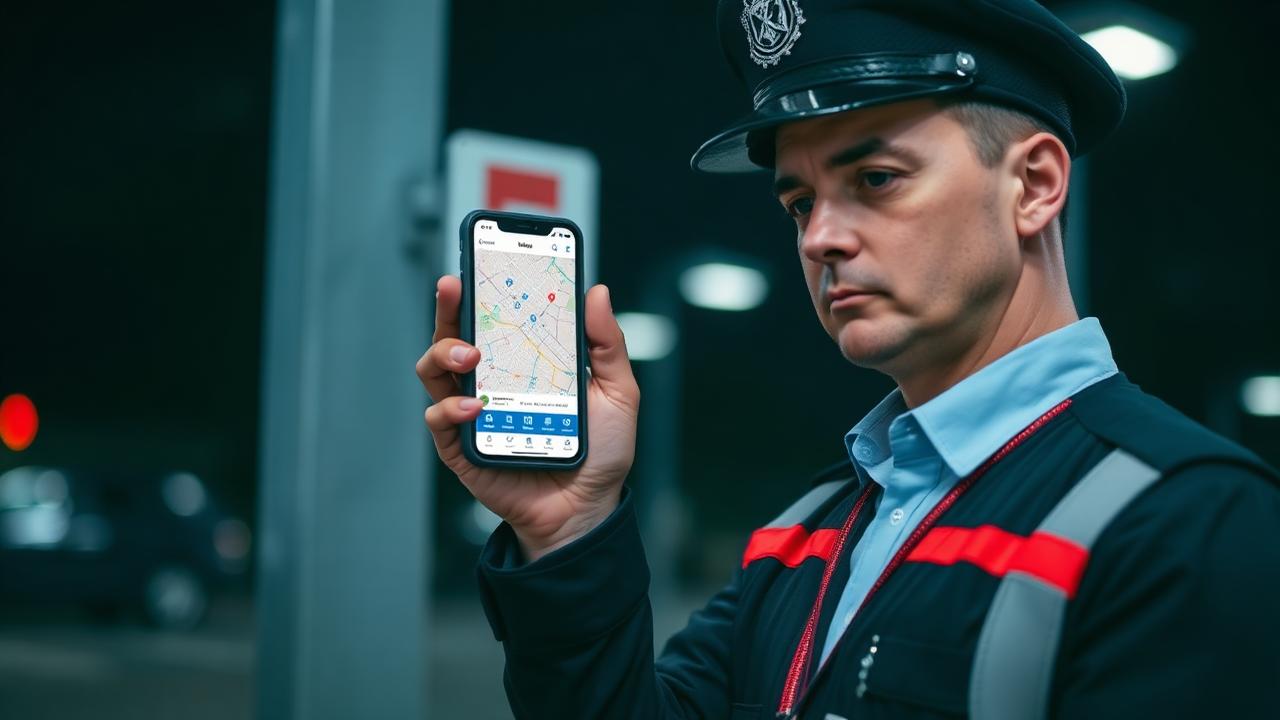 Monitoreo remoto de guardias y rondas desde el celular